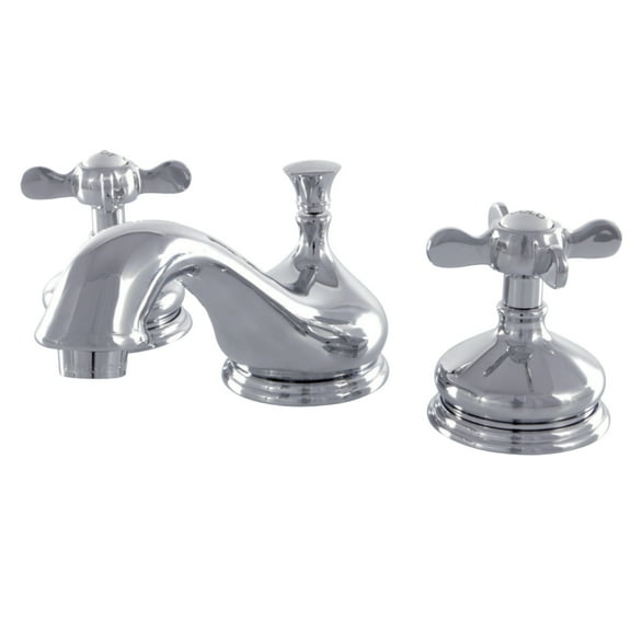 Kingston Brass KS1161BEX 8 in. Widespread Bathroom Faucet, Polished Chrome