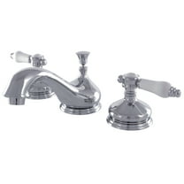 Kingston Brass KS1161BPL 8 in. Widespread Bathroom Faucet, Polished Chrome