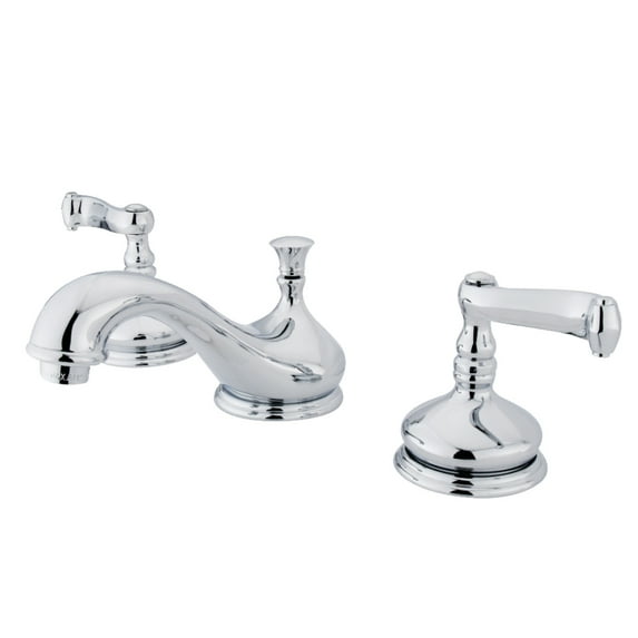Kingston Brass KS1161FL 8 in. Widespread Bathroom Faucet, Polished Chrome