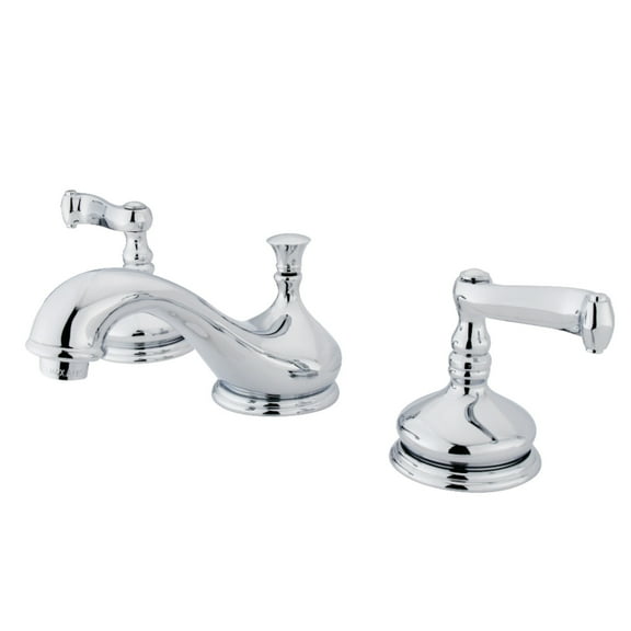 Kingston Brass KS1161FL 8 in. Widespread Bathroom Faucet, Polished Chrome