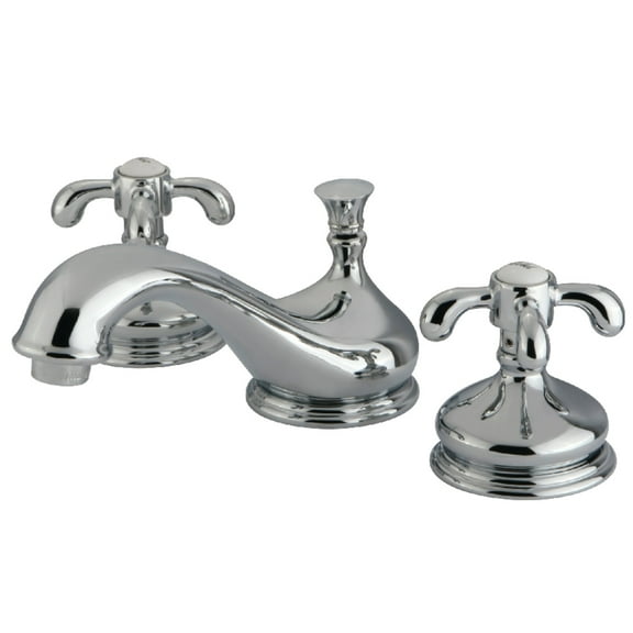 Kingston Brass KS1161TX 8 in. Widespread Bathroom Faucet, Polished Chrome