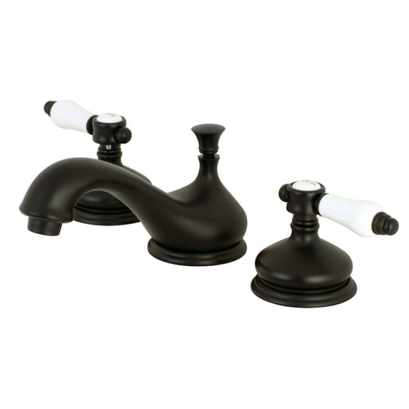 Kingston Brass KS1165BPL 8 in. Widespread Bathroom Faucet, Oil Rubbed Bronze