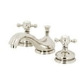thumbnail image 1 of Kingston Brass KS1166BX 8 in. Widespread Bathroom Faucet, Polished Nickel, 1 of 5