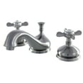 thumbnail image 1 of Kingston Brass KS1168BEX 8 in. Widespread Bathroom Faucet, Brushed Nickel, 1 of 3