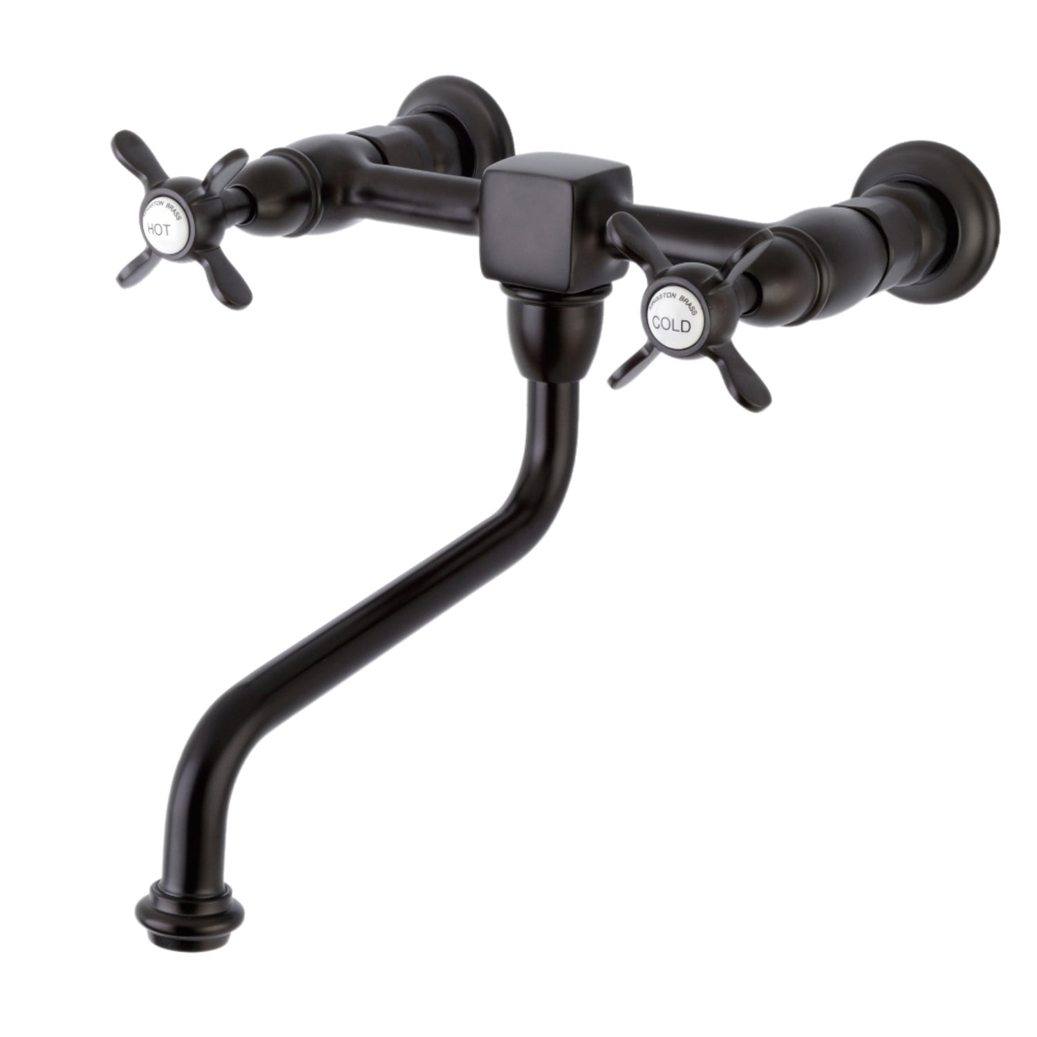 Essex Elegance Oil Rubbed Bronze Wall Mount Vessel Sink Faucet