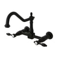 thumbnail image 1 of Kingston Brass Tudor 8" Center Kitchen Faucet Without Sprayer, 1 of 4