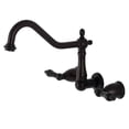 thumbnail image 1 of Kingston Brass Wall Mount Kitchen Faucets With Oil Rubbed Bronze KS1285PKL, 1 of 1