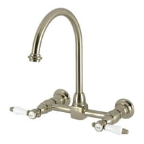 Kingston Brass KS1298BPL Bel-Air Bridge Kitchen Faucet, Brushed Nickel