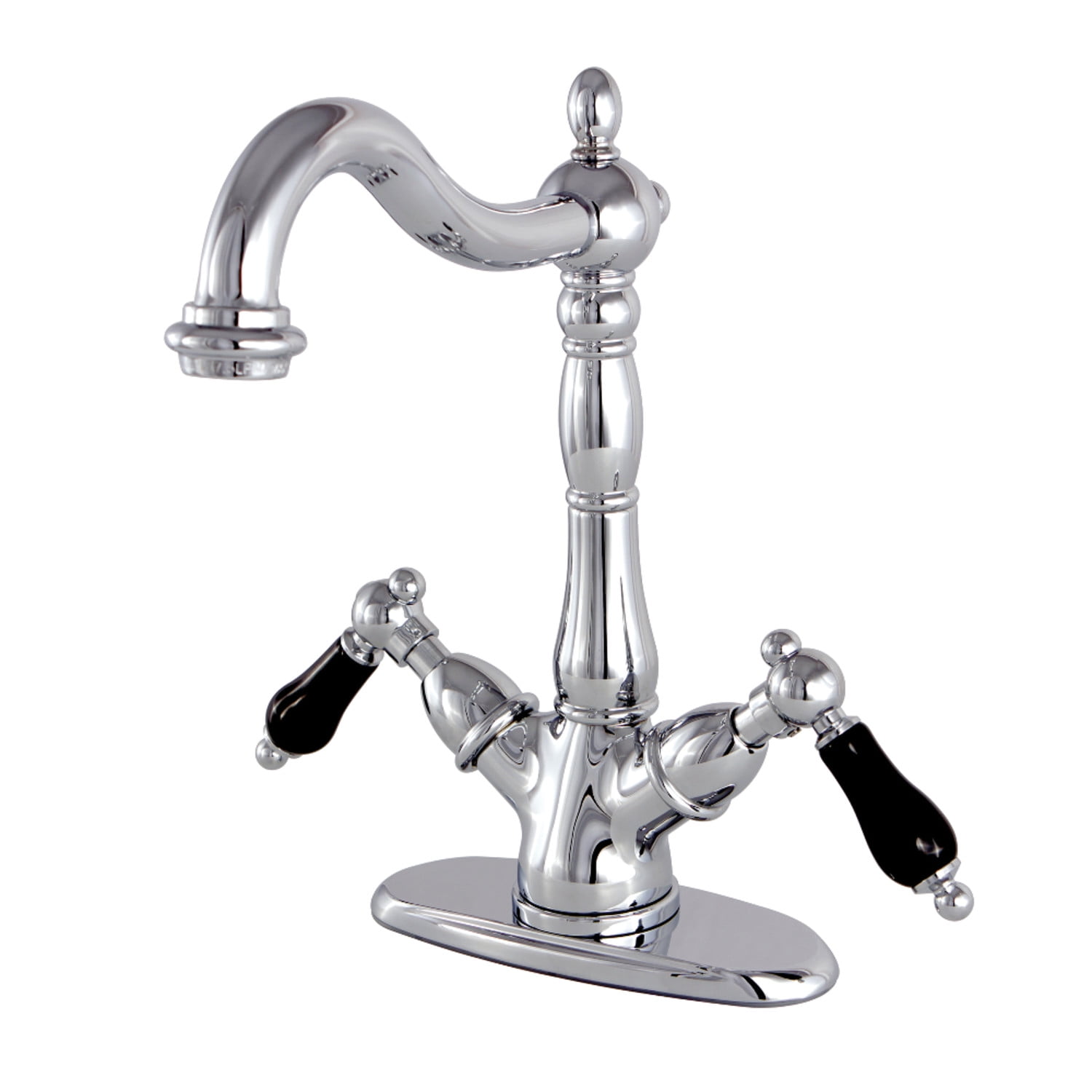 Elegant Duchess Polished Chrome Vessel Sink Faucet