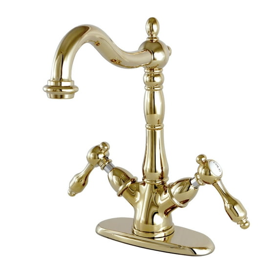 Kingston Brass KS1492TAL Vessel Household Faucet, Polished Brass