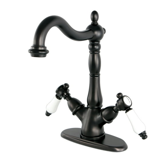 Kingston Brass KS1495BPL Vessel Household Faucet, Oil Rubbed Bronze