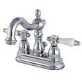 thumbnail image 1 of Kingston Brass KS1601BPL 4 in. Centerset Bathroom Faucet, Polished Chrome, 1 of 4