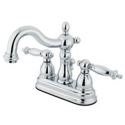 Kingston Brass KS1601TL 4 in. Centerset Bathroom Faucet, Polished Chrome