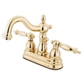 thumbnail image 1 of Kingston Brass KS1602TL 4 in. Centerset Bathroom Faucet, Polished Brass, 1 of 2