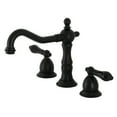 thumbnail image 1 of Kingston Brass KS1970PKL Duchess Widespread Bathroom Faucet with Brass Pop-Up, Matte Black, 1 of 8