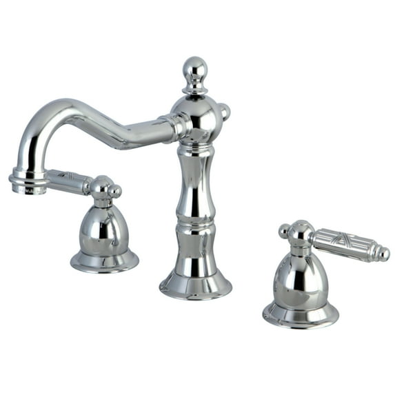 Kingston Brass KS1971GL 8 in. Widespread Bathroom Faucet, Polished Chrome