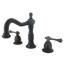 Kingston Brass KS1975BL 8 in. Widespread Bathroom Faucet, Oil Rubbed Bronze