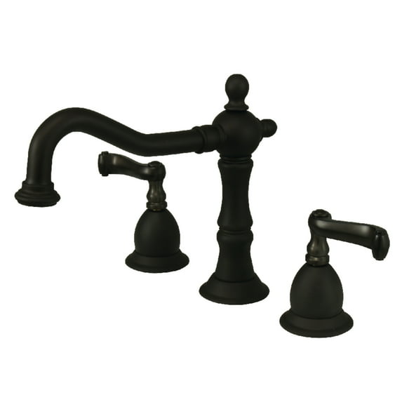 Kingston Brass KS1975FL 8 in. Widespread Bathroom Faucet, Oil Rubbed Bronze