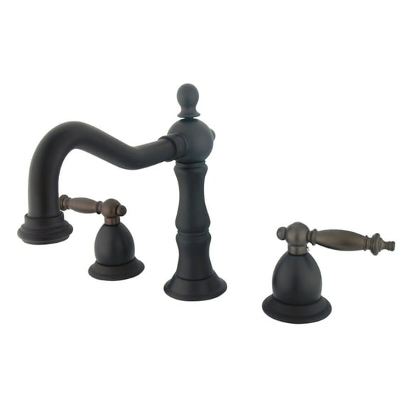 Kingston Brass KS1975TL 8 in. Widespread Bathroom Faucet, Oil Rubbed Bronze