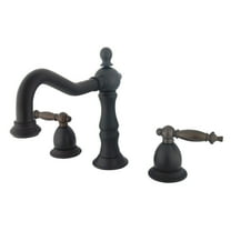 Kingston Brass KS1975TL 8 in. Widespread Bathroom Faucet, Oil Rubbed Bronze