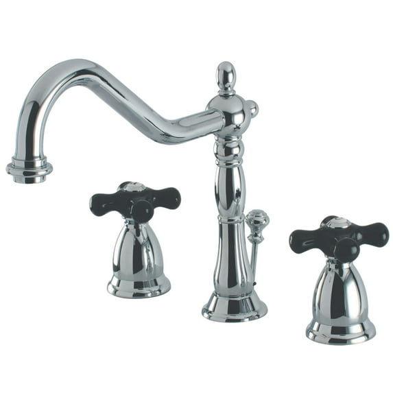 Kingston Brass KS1991PKX 8 in. Widespread Bathroom Faucet, Polished Chrome