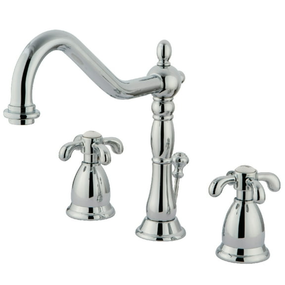 Kingston Brass KS1991TX 8 in. Widespread Bathroom Faucet, Polished Chrome