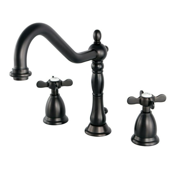 Kingston Brass KS1995BEX 8 in. Widespread Bathroom Faucet, Oil Rubbed Bronze