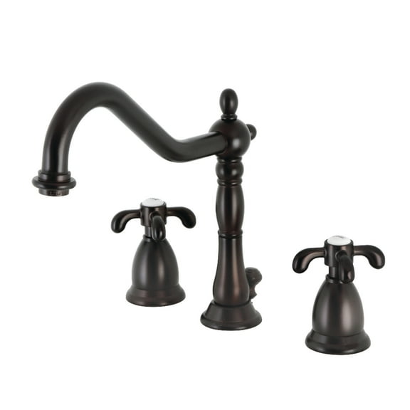 Kingston Brass KS1995TX 8 in. Widespread Bathroom Faucet, Oil Rubbed Bronze