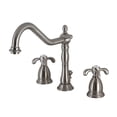 thumbnail image 1 of Kingston Brass KS1998TX 8 in. Widespread Bathroom Faucet, Brushed Nickel, 1 of 5