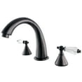 thumbnail image 1 of Kingston Brass KS2365WLL Wilshire Two-Handle Deck Mount Roman Tub Faucet, Oil Rubbed Bronze, 1 of 5