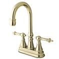 thumbnail image 1 of Kingston Brass KS2492TL Templeton Bar Faucet, Polished Brass, 1 of 2