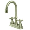 thumbnail image 1 of Kingston Brass KS2498AX Bar Faucet, Brushed Nickel, 1 of 2
