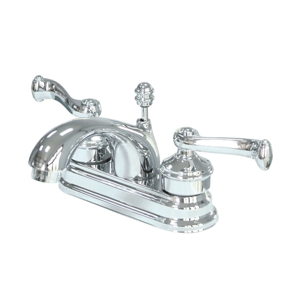 Kingston Brass KS2601FL 4 in. Centerset Bathroom Faucet, Polished Chrome