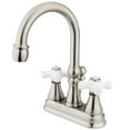 thumbnail image 1 of Kingston Brass Governor Two Handle 4" Centerset Lavatory Faucet with Brass Pop-up, 1 of 2