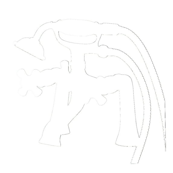 Kingston Brass KS268PXMB Kingston Three-Handle 2-Hole Deck-Mount Clawfoot Tub Faucet with Hand Shower in Matte Black