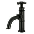 thumbnail image 1 of Kingston Brass KS2820CG Fuller One-Handle Single-Hole Bathroom Faucet with Push Pop-Up Drain, Matte Black, 1 of 4