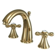 Kingston Brass KS2972AX 8 in. Widespread Bathroom Faucet, Polished Brass