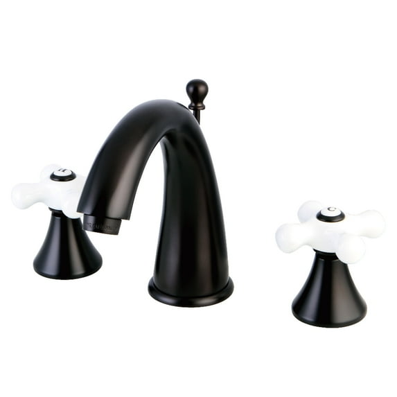 Kingston Brass KS2975PX 8 in. Widespread Bathroom Faucet, Oil Rubbed Bronze
