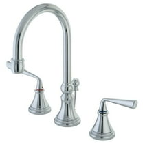 Kingston Brass KS2981ZL Silver Sage Widespread ADA Lavatory Faucet, Polished Chrome