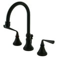 thumbnail image 1 of Kingston Brass KS2985ZL 8 in. Widespread Bathroom Faucet, Oil Rubbed Bronze, 1 of 3
