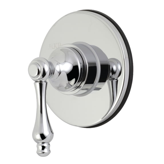 Kingston Brass KS3031AL 3-Way Diverter Valve with Trim Kit, Polished Chrome