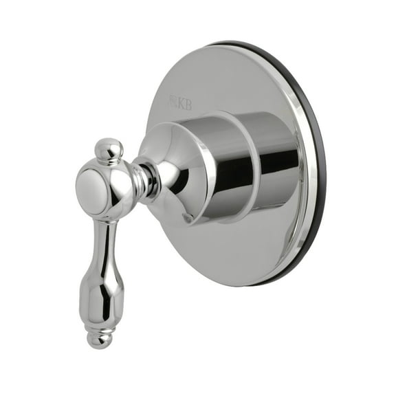 Kingston Brass KS3031TAL Tudor 3-Way Diverter Valve with Trim Kit, Polished Chrome