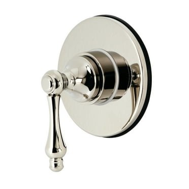 Kingston Brass KS3036AL 3-Way Diverter Valve with Trim Kit, Polished Nickel
