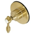 thumbnail image 1 of Kingston Brass KS3037TAL Tudor 3-Way Diverter Valve with Trim Kit, Brushed Brass, 1 of 4