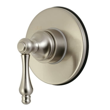 Kingston Brass KS3038AL 3-Way Diverter Valve with Trim Kit, Brushed Nickel