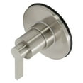 thumbnail image 1 of Kingston Brass KS3038NDL NuvoFusion 3-Way Diverter Valve with Trim Kit, Brushed Nickel, 1 of 4