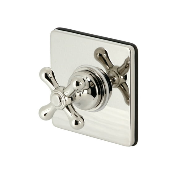 Kingston Brass KS3046AX 3-Way Diverter Valve with Trim Kit, Polished Nickel