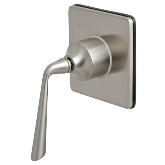 Kingston Brass KS3048ZL 3-Way Diverter Valve with Trim Kit, Brushed Nickel
