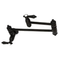 thumbnail image 1 of Kingston Brass KS3100BAL Heirloom Wall Mount Pot Filler Kitchen Faucet, Matte Black, 1 of 5