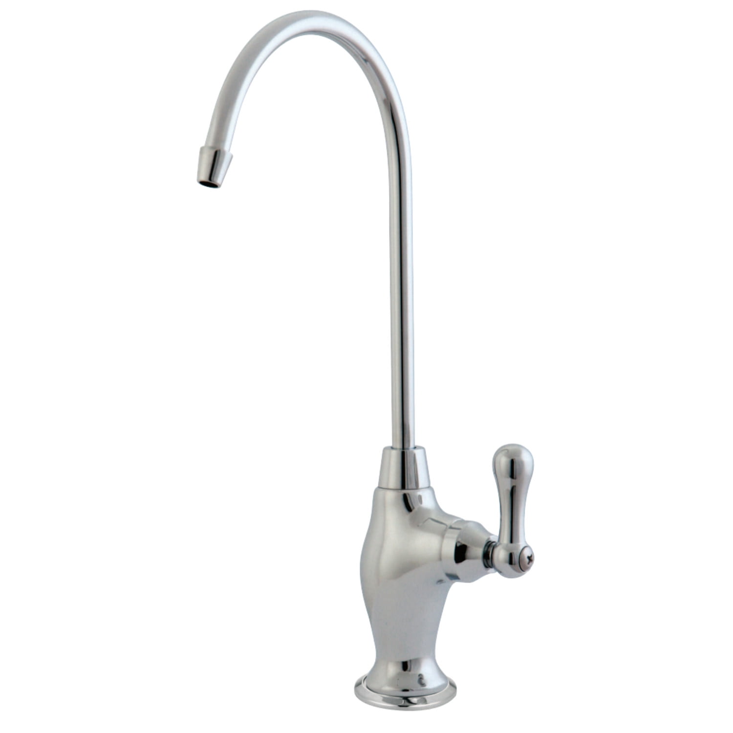 Elegant Restoration Single-Handle Polished Chrome Water Filtration Faucet